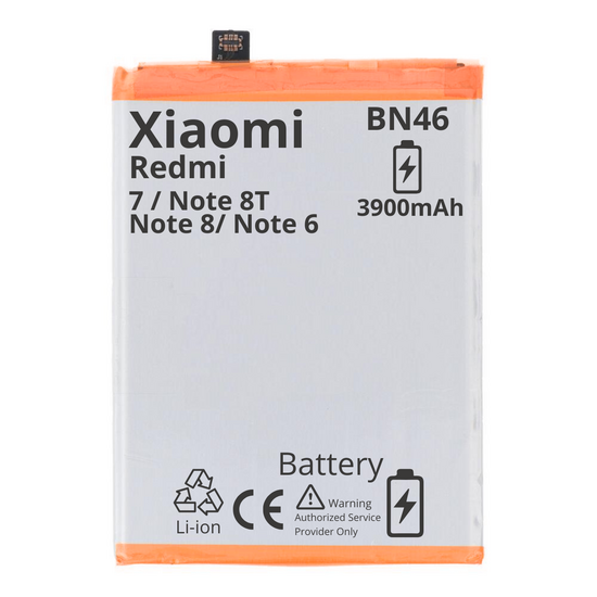 BATTERY MT Tech For Xiaomi Redmi 7 / Note 8 / Note 8T / Note 6 -BN46 - 3900mAh