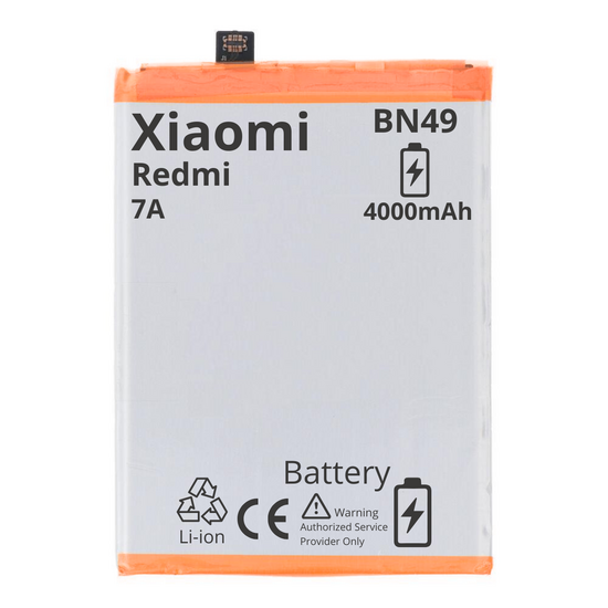 BATTERY MT Tech For Xiaomi Redmi 7A - BN49 - 4000mAh