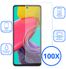 100 x Glass Tempered Protector Galaxy A07S