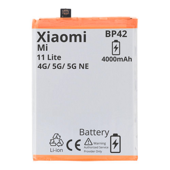 BATTERY MT Tech For Xiaomi Mi 11 Lite 4G / 5G / 5G NE - BP42 - 4000mAh
