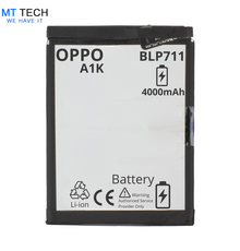 BATTERY MT Tech For Oppo A1k - BLP711 - 4000mAh