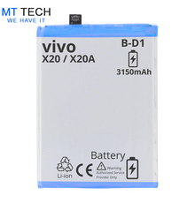 BATTERY MT Tech For ViVo X20 / X20A - B-D1 - 3150mAh