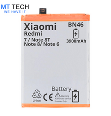 BATTERY MT Tech For Xiaomi Redmi 7 / Note 8 / Note 8T / Note 6 -BN46 - 3900mAh
