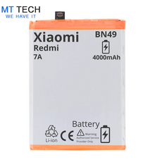 BATTERY MT Tech For Xiaomi Redmi 7A - BN49 - 4000mAh