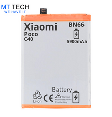 BATTERY MT Tech For Xiaomi Poco C40 - BN66 - 5900mAh