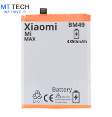 BATTERY MT Tech For Xiaomi Mi Max - BM49 - 4850mAh