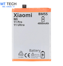 BATTERY MT Tech For Xiaomi Mi 11 Pro / 11 Ultra - BM55 - 4800mAh