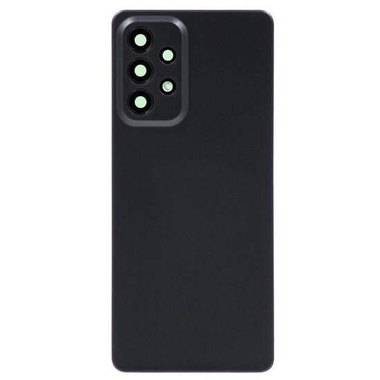Back Cover with Camera Lens for Galaxy A53 (Non Original) (Black)
