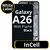 LCD InCell For Galaxy A26 Black With Frame Not Original White Box