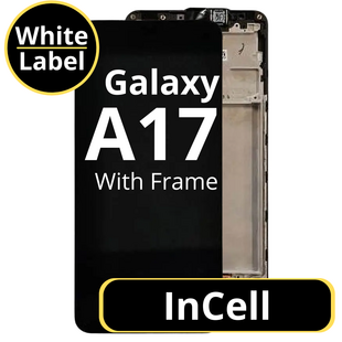 LCD InCell For Galaxy A17 Black With Frame Not Original White Box
