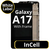 LCD InCell For Galaxy A17 Black With Frame Not Original White Box
