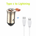 GREEN ON USB To USB Lightning Fast Car Charger C509Q