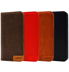 Lavann Leather Bookcase Galaxy S22 Ultra