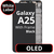 LCD Oled For Galaxy A25 Black With Frame Not Original White Box