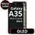 LCD Oled For Galaxy A35 Black With Frame Not Original White Box