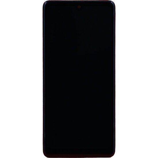 LCD Oled For Galaxy A71 Black With Frame Not Original White Box