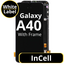 LCD InCell For Galaxy A40 Black With Frame Not Original White Box