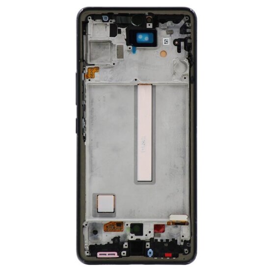 LCD InCell For Galaxy A53 Black With Frame Not Original White Box