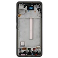 LCD OLED For Galaxy A53 Black With Frame Not Original White Box