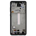 LCD OLED For Galaxy A52S Black With Frame Not Original White Box