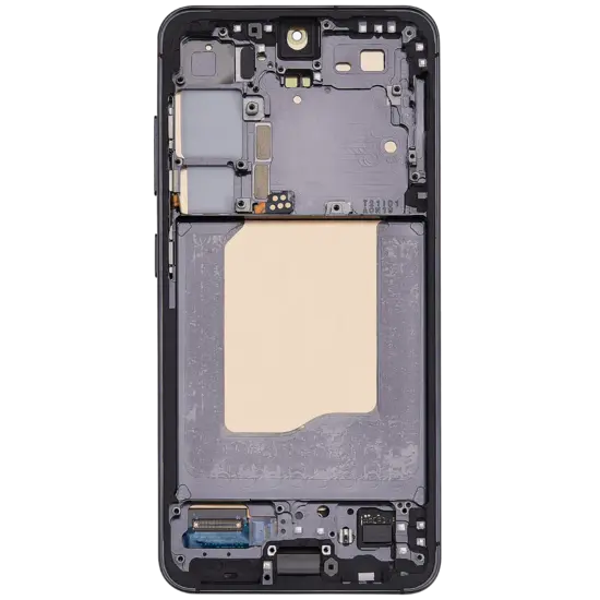 LCD OLED For Galaxy S25 Blue Black With Frame Not Original White Box