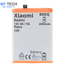 BATTERY MT Tech For Xiaomi Redmi 13C 4G Asia / 13 C 5G EU  - BN5Q - 5000mAh