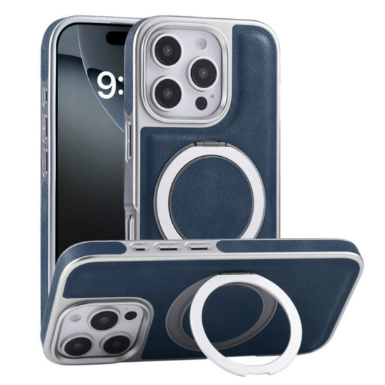 Lavann 360 Rotating Leather Case for IPhone 17 Pro Max