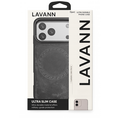 Lavann Magnetic Cow Print Leather Case for IPhone 17