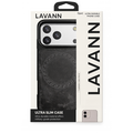 Lavann Magnetic Cow Print Leather Case for IPhone 17