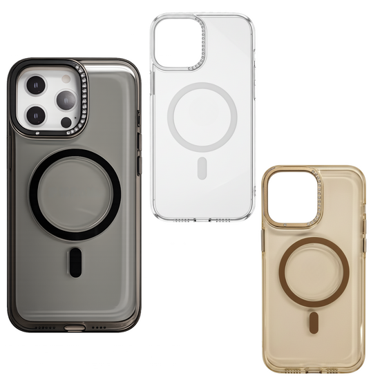 GREEN ON Hard Diamond Case for IPhone 17 Pro Max / 18 Pro Max