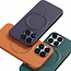 GREEN ON Magsafe Leather Case For IPhone 17 Pro / 18 Pro