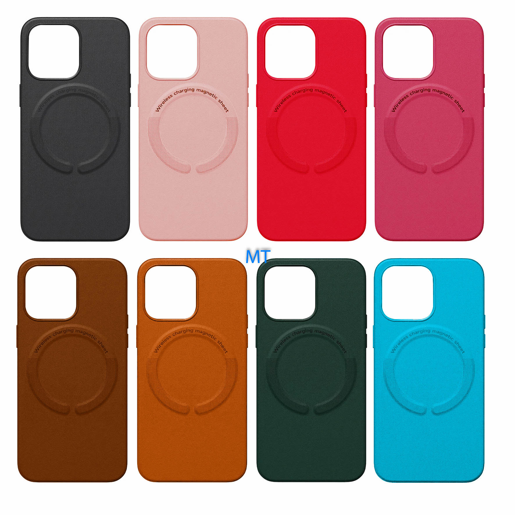 GREEN ON Magsafe Leather Case For IPhone 17, foto 2 van 6