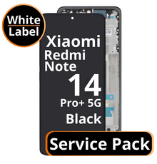 LCD Xiaomi Redmi Note 14 Pro Plus 5G 5600190O16U00 Black Service Pack