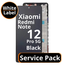 LCD Xiaomi Redmi Note 12 Pro 5G 5600010M1600 Black Service Pack