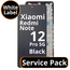 LCD Xiaomi Redmi Note 12 Pro 5G 5600010M1600 Black Service Pack
