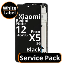LCD Xiaomi Redmi Note 12 4G / 5G / Poco X5 5G -  560040M16T00 Black Service Pack