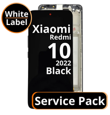 LCD Xiaomi Redmi 10 (2022) 560001K19S00 Black Service Pack
