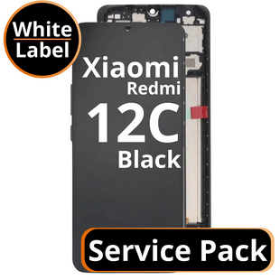 LCD Xiaomi Redmi 12C - 5600010C3T00 Black Service Pack