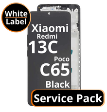LCD Xiaomi Redmi 13C 4G / Poco C65 - 560002C3UA00 Black Service Pack