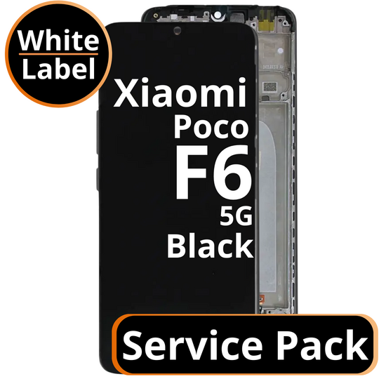LCD Xiaomi Poco F6 5G - 5600040N16T00  Black Service Pack