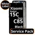 LCD Xiaomi Redmi 15C / Poco C85 - 650002P15AE00 Black Service Pack