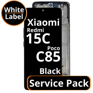LCD Xiaomi Redmi 15C / Poco C85 - 650002P15AE00 Black Service Pack