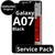 LCD Samsung Galaxy A07 A075F - GH81-28044A Black Service Pack