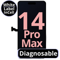 LCD Diagnosable Excellent Incell For IPhone 14 Pro Max 120 Hz White Box