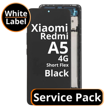 LCD Xiaomi Redmi A5 4G - 56000100C3ZN00 Black (Short Flex) Service Pack
