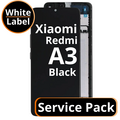 LCD Xiaomi Redmi A3 4G 2024  - 5600010C3Y00 Black Service Pack