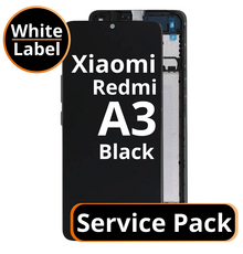 LCD Xiaomi Redmi A3 4G 2024  - 5600010C3Y00 Black Service Pack