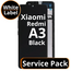 LCD Xiaomi Redmi A3 - 5600010C3Y00 Black Service Pack