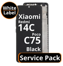 LCD Xiaomi Redmi 14C / Poco C75 - 5600020C3NL00 Black Service Pack