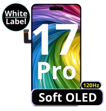 LCD Soft Oled For IPhone 17 Pro 120Hz White Box (Replaceable IC)